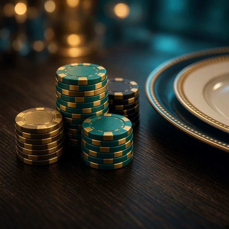 Détail chips et table